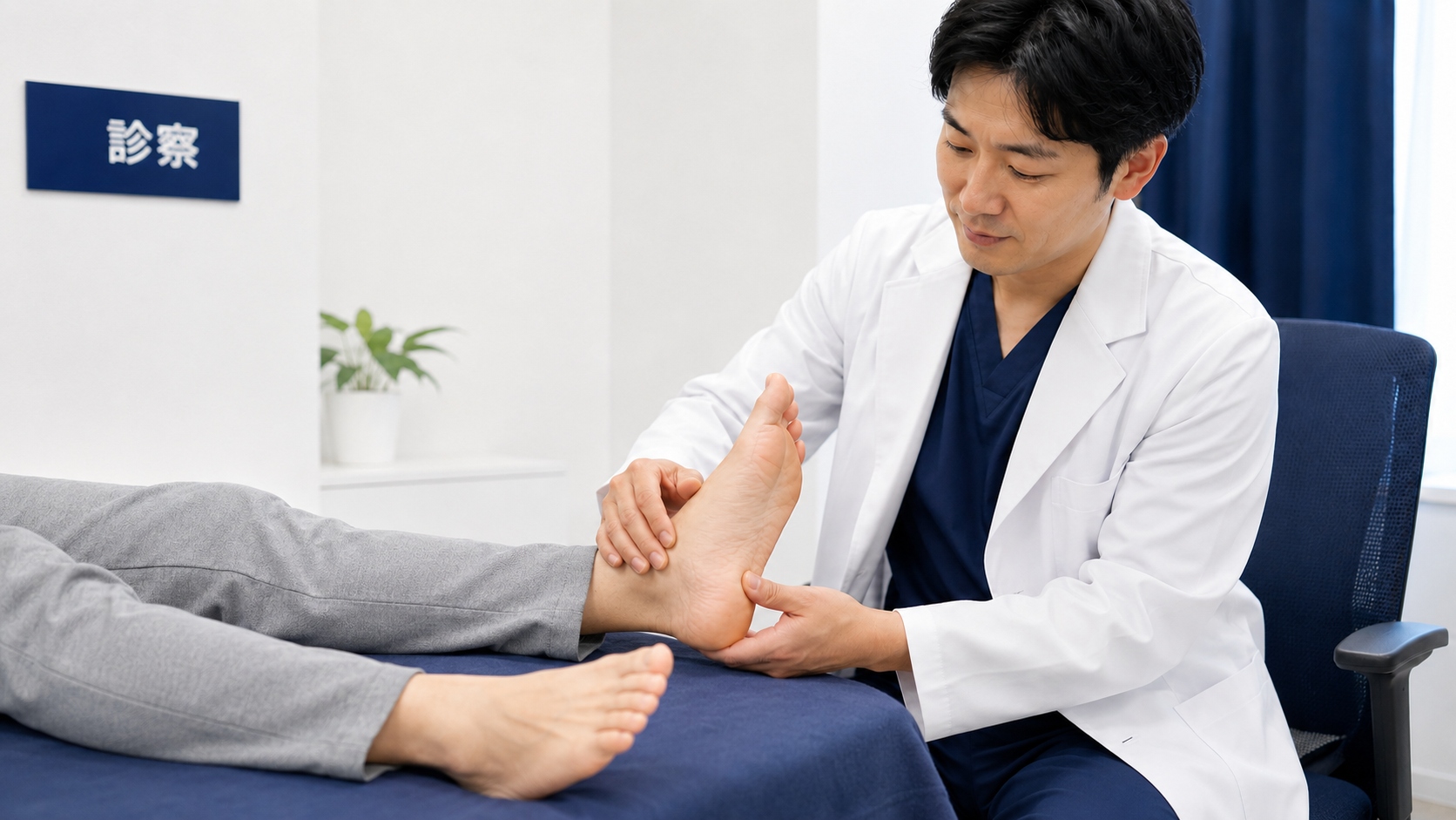 整形外科での診察